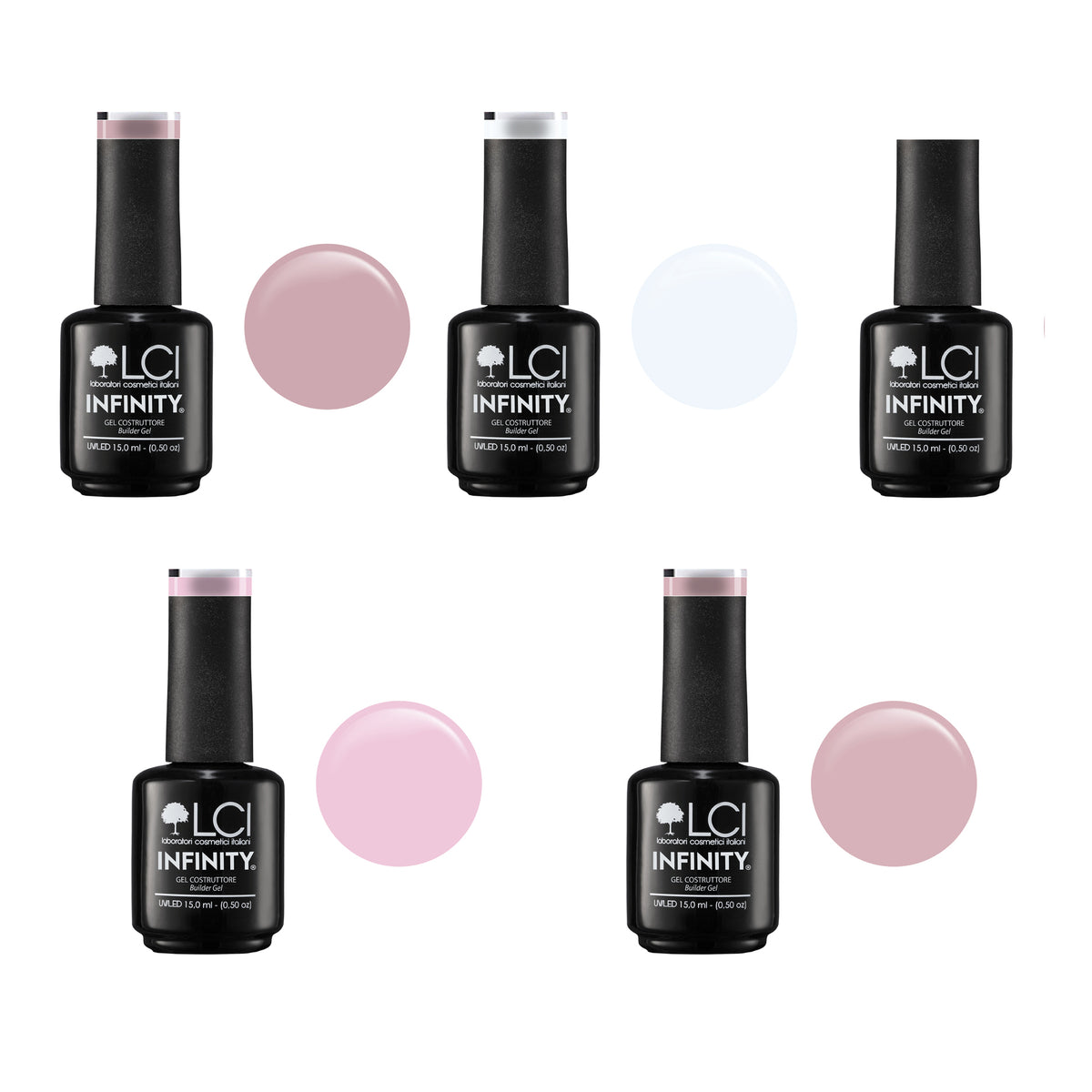 Infinity Builder Gel - Full Set LCI – LCI Cosmetics