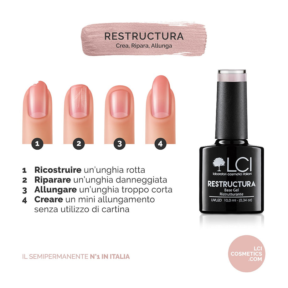 LCI Store Base Restructura LIGHT PINK Restructura Base da 10ML LIGHT PINK –  LCI Cosmetics