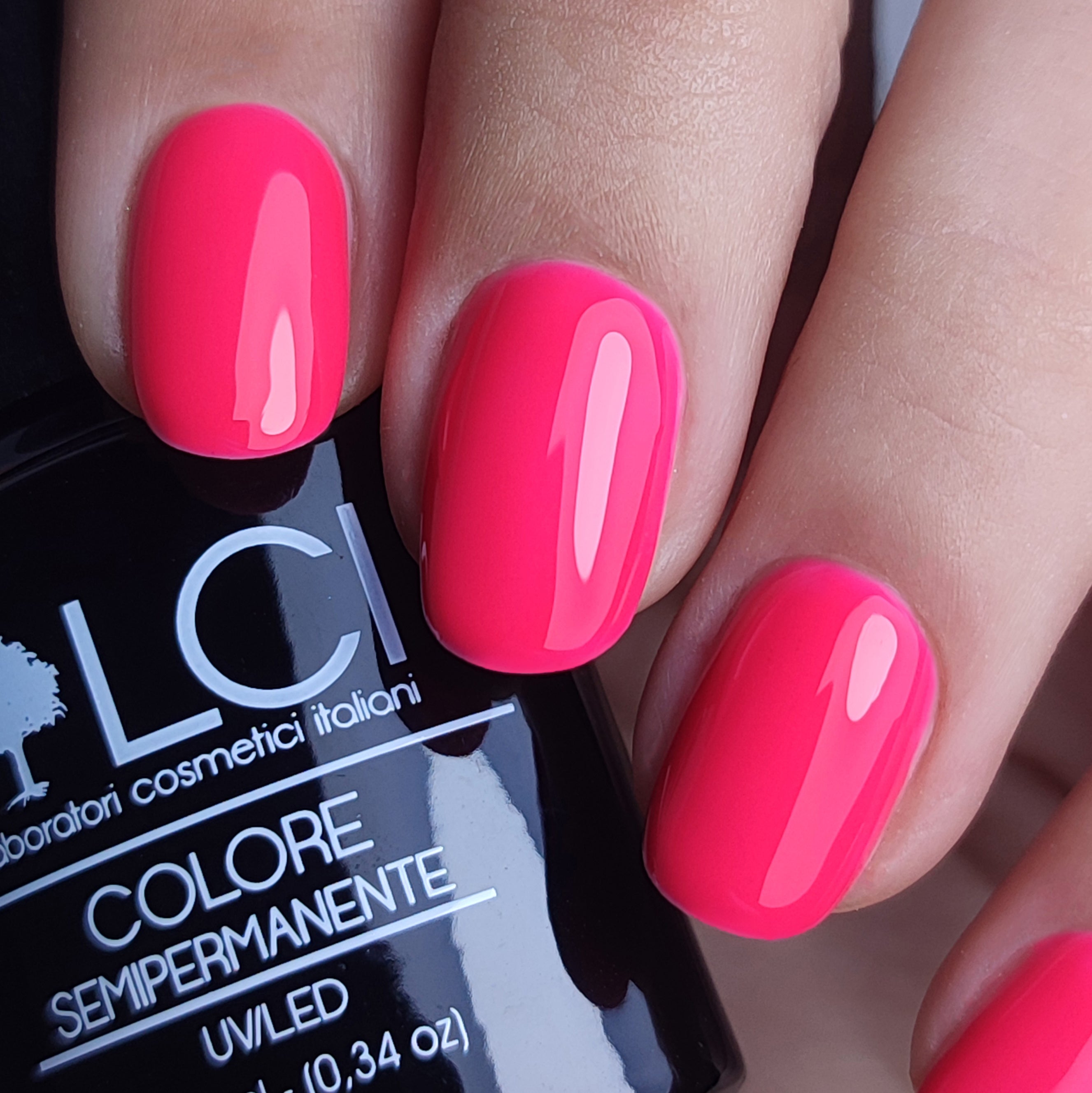 LCI Store Rosa Arancio forte Smalto SemipermanenteFor. 10 mlTecnologia
